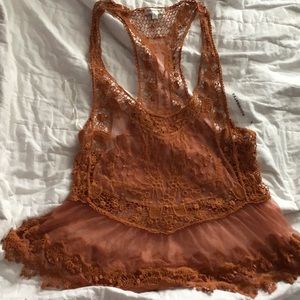 Roommates lace beach cover up